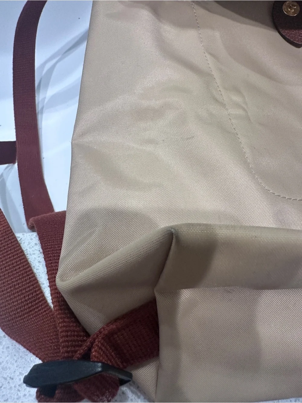 Longchamp compact backpack